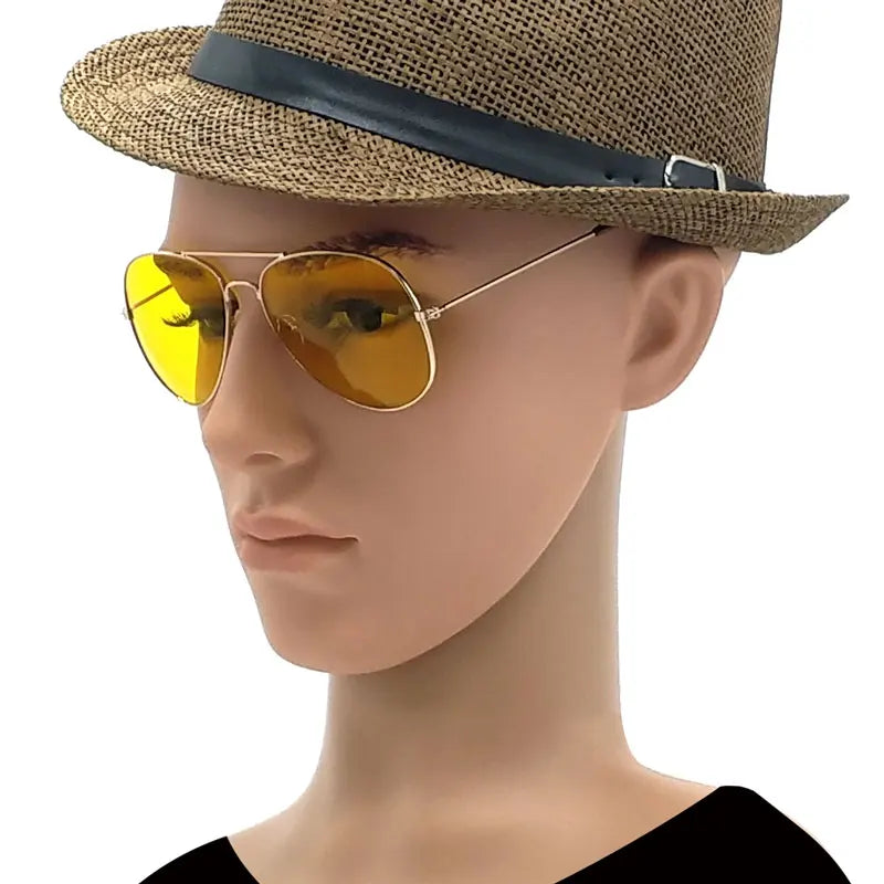 Okulary do Jazdy Nocnej 🌙🟡 VANLOOK | Żółte Soczewki UV400