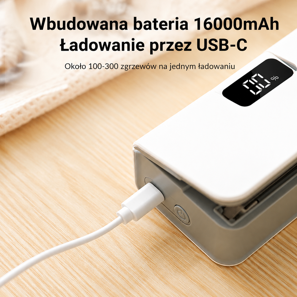 Przenośne Urządzenie do Zgrzewania Torebek – Mini Ręczna Zgrzewarka z Funkcją Cięcia