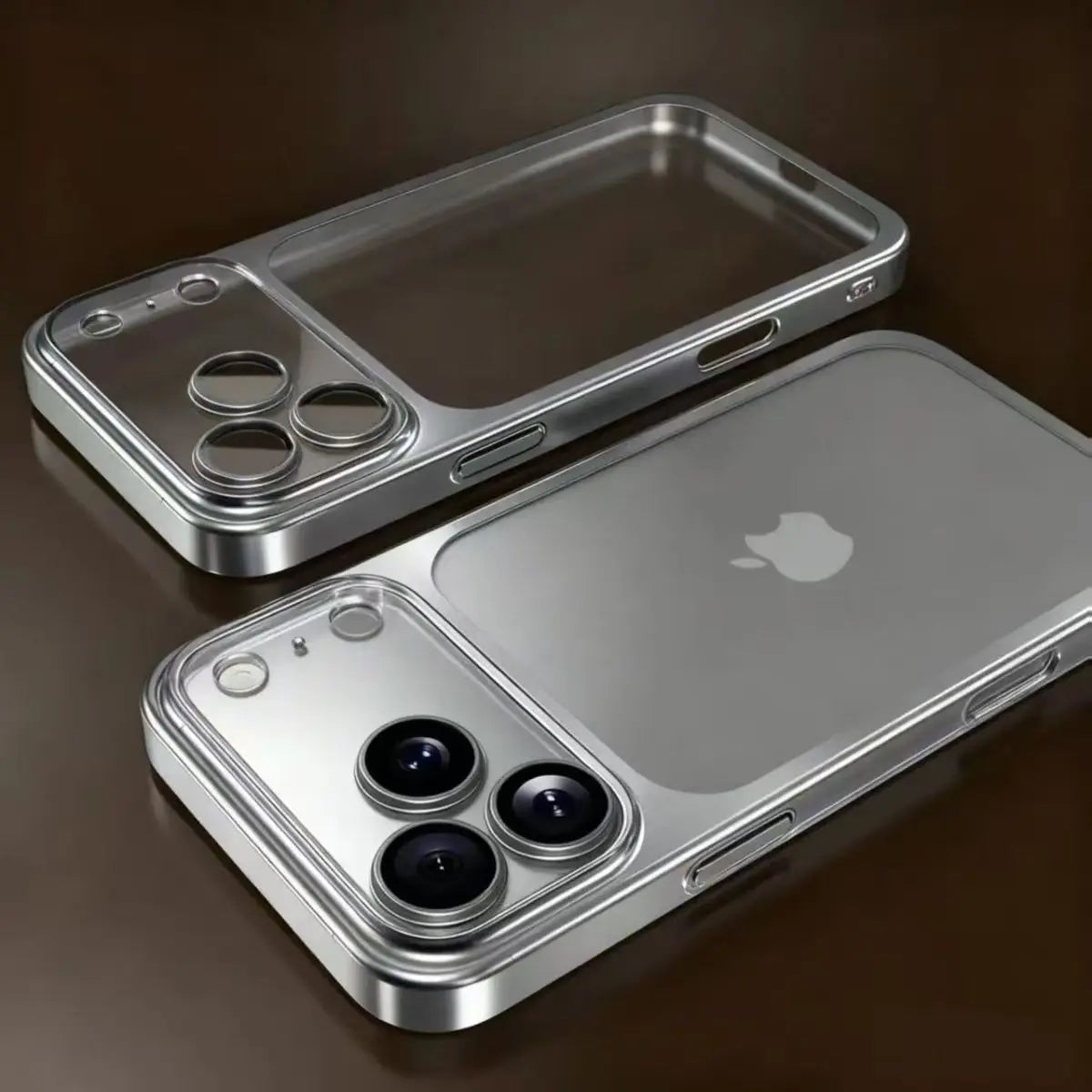 Luksusowe matowe etui na telefon z powłoką galwaniczną do iPhone 17 Air 16 15 14 13 ProMax z folią ochronną na obiektyw aparatu – antypoślizgowe, odporne na wstrząsy