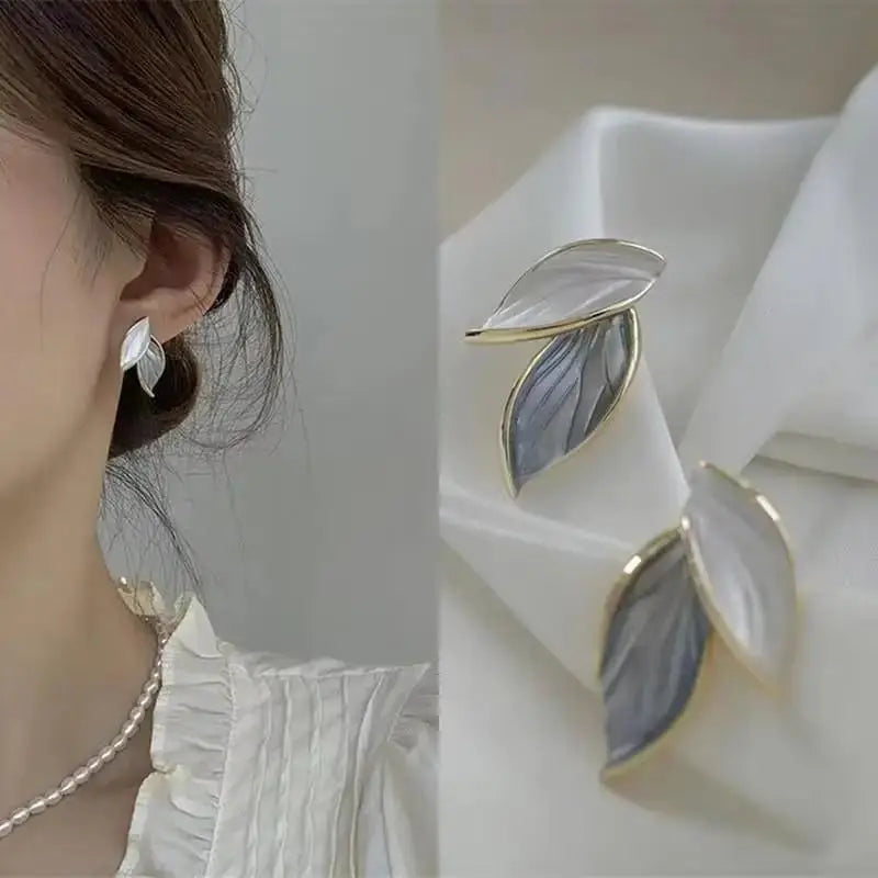 Kolczyki sztyfty z kryształkami – koreańska moda, igła 925
